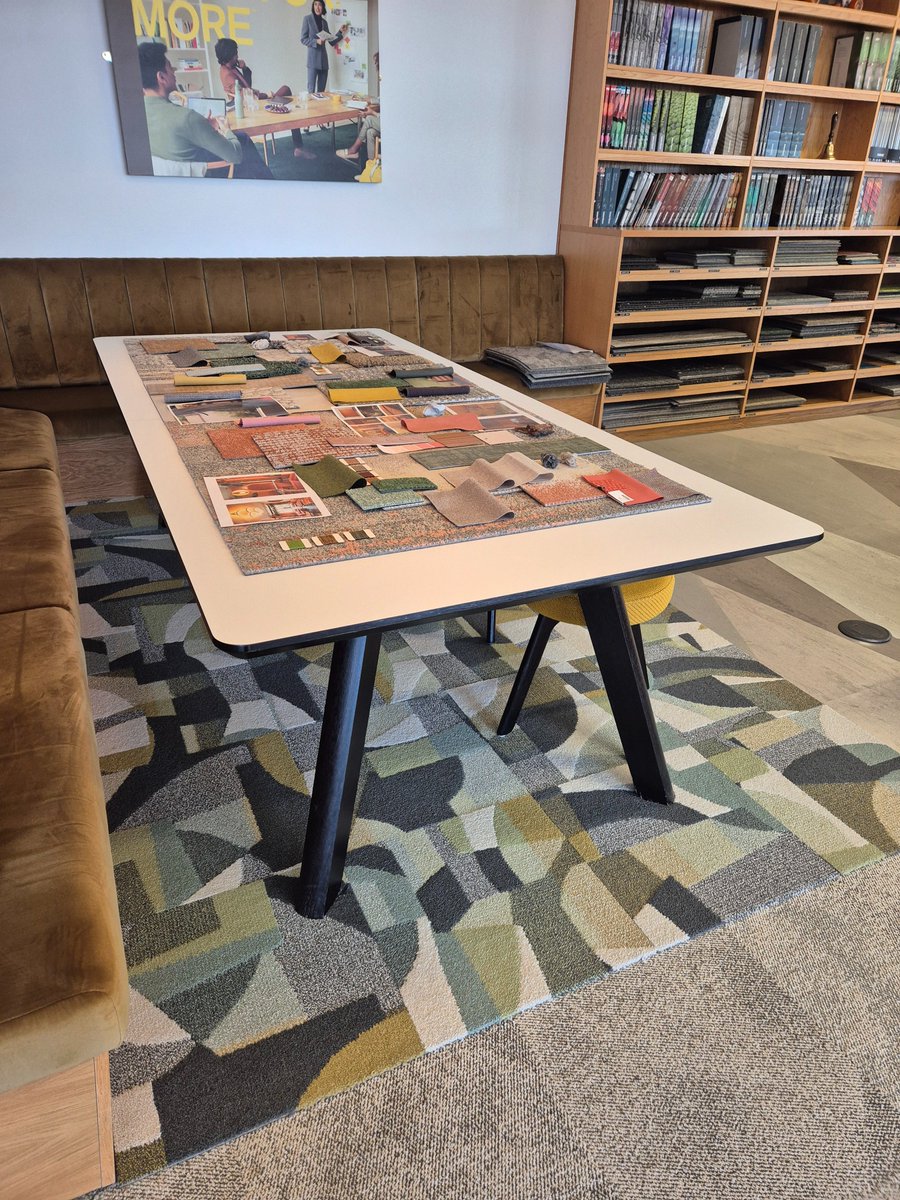 fg_library's tweet image. ✨Today our design team had the pleasure of visiting our friends at @InterfaceInc at their Birmingham showroom!✨   

Thank you for having us. Always a pleasure!

#FGLibrary #LibraryDesign #InspiringSpaces #LoveLibraries #Interface #ShowroomVisit #CarpetDesign
