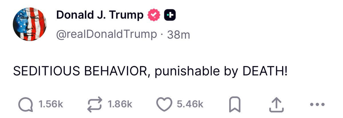 Sky_Lee_1's tweet image. Trump is spiraling just like he did on January 6th because he knew it was over. 

If seditious behavior were punishable by death then why did he pardon all those convicted of seditious acts on January 6th… 

25th Amendment NOW!