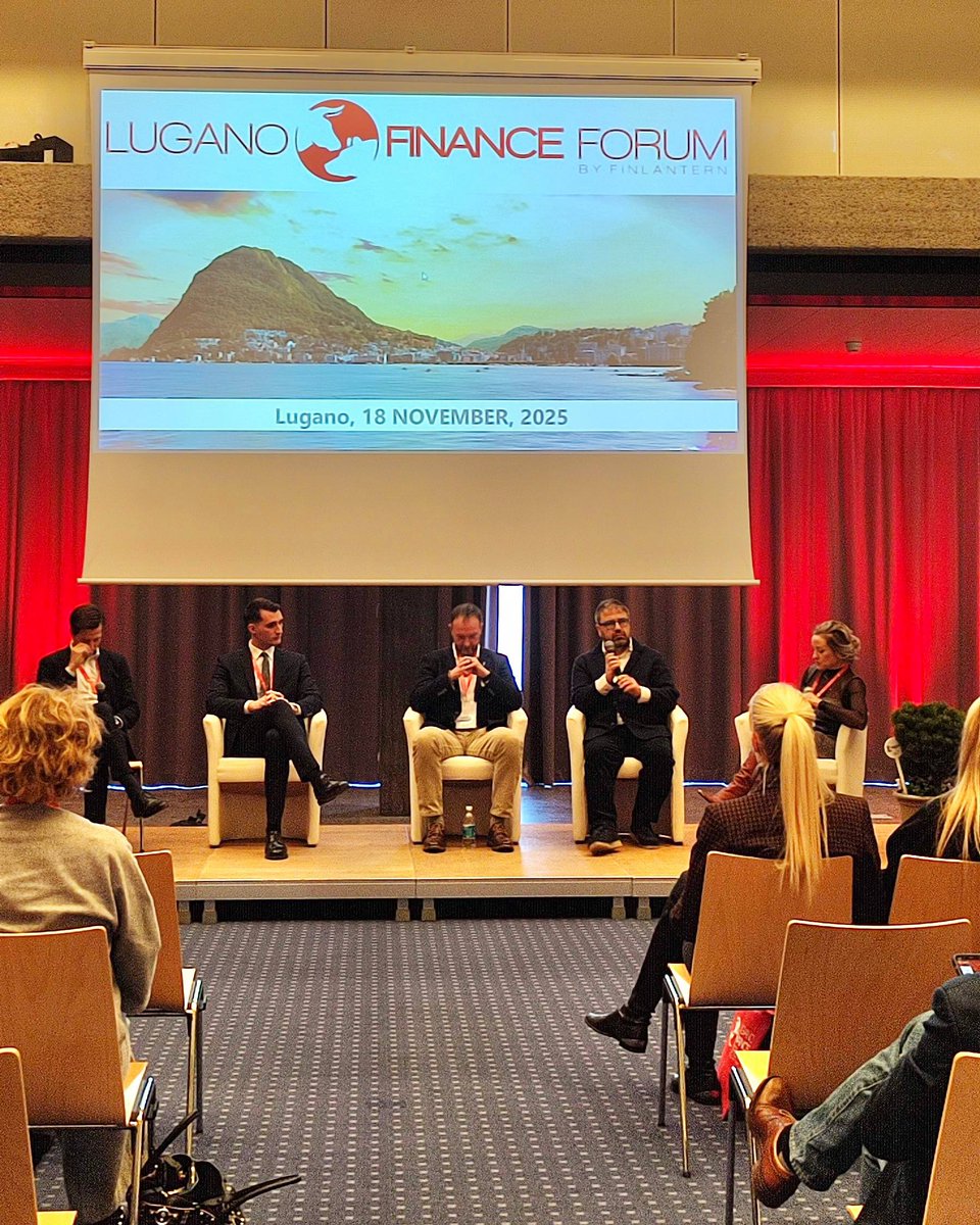 XDCNetwork's tweet image. XDC Network at Lugano Finance Forum 2025 — On Stage with Incore Bank, Arkadia Digital &amp;amp; 21Shares

XDC Network shared stage for panel discussion at the Lugano Finance Forum, featuring leaders from XDC Network, Incore Bank, Arkadia Digital, and 21Shares — explored:
-…