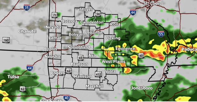 ksprweather's tweet photo. HAPPENING NOW: See the latest storm risk for Thursday evening | WATCH Brandon's Live Forecast Discussion: https://t.co/YBGfKM0vQK https://t.co/FZCq9WmEAy