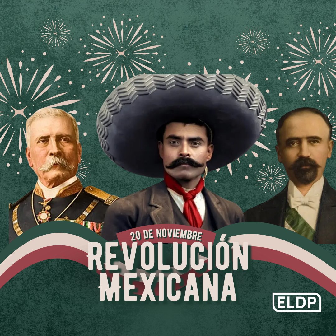 20 de Noviembre día de la Revolución Mexicana