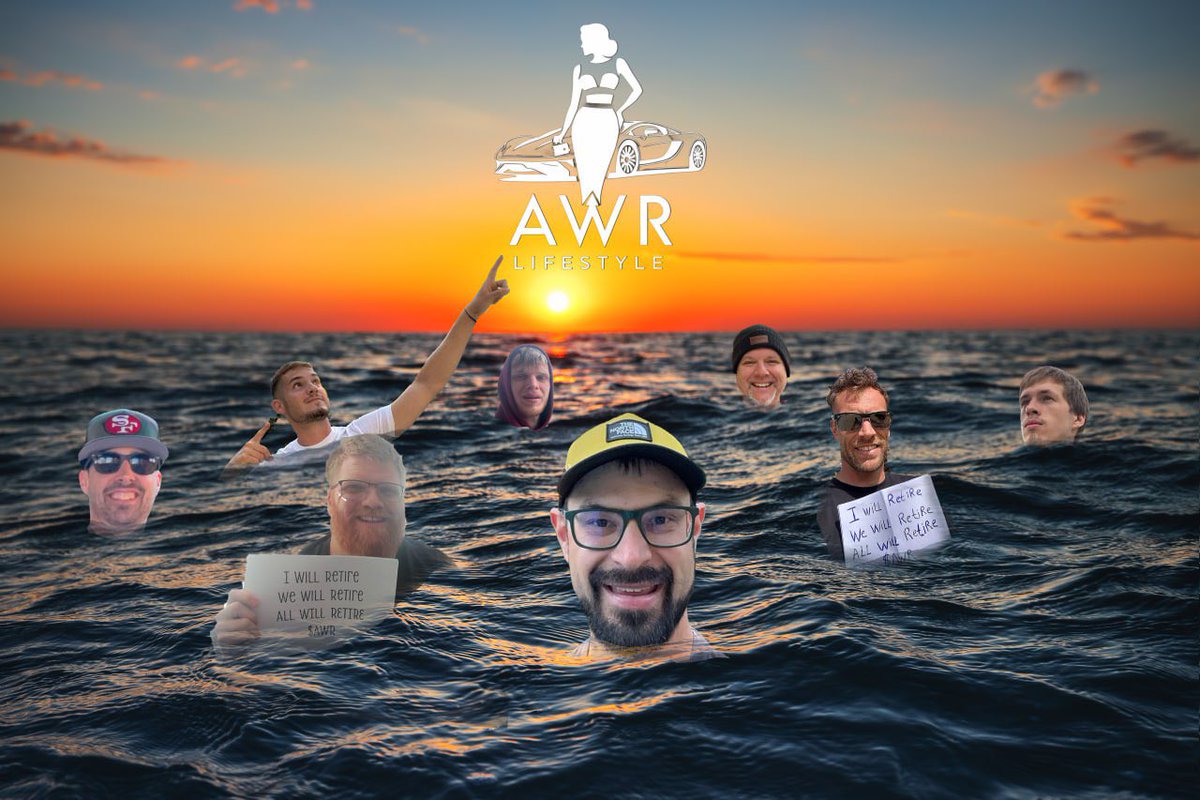 We turn bloody waters into a good time! Come see who your builders are!
$AWR ALL WILL RETIRE 

Ai4CL1SAxVRigxQFwBH8S2JkuL7EqrdiGwTC7JpCpump