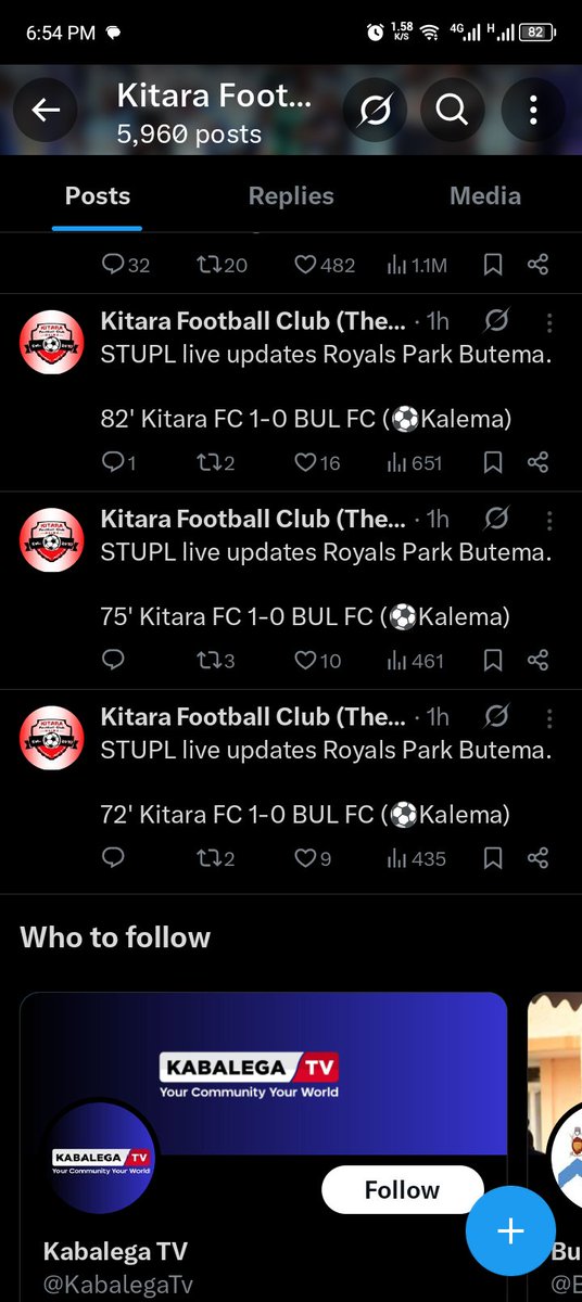 HillaryFilla's tweet photo. @ADkasozi This is unprofessional from admin. Imagine it's u posting the final score board n he doesn't! https://t.co/uB35SHv70C