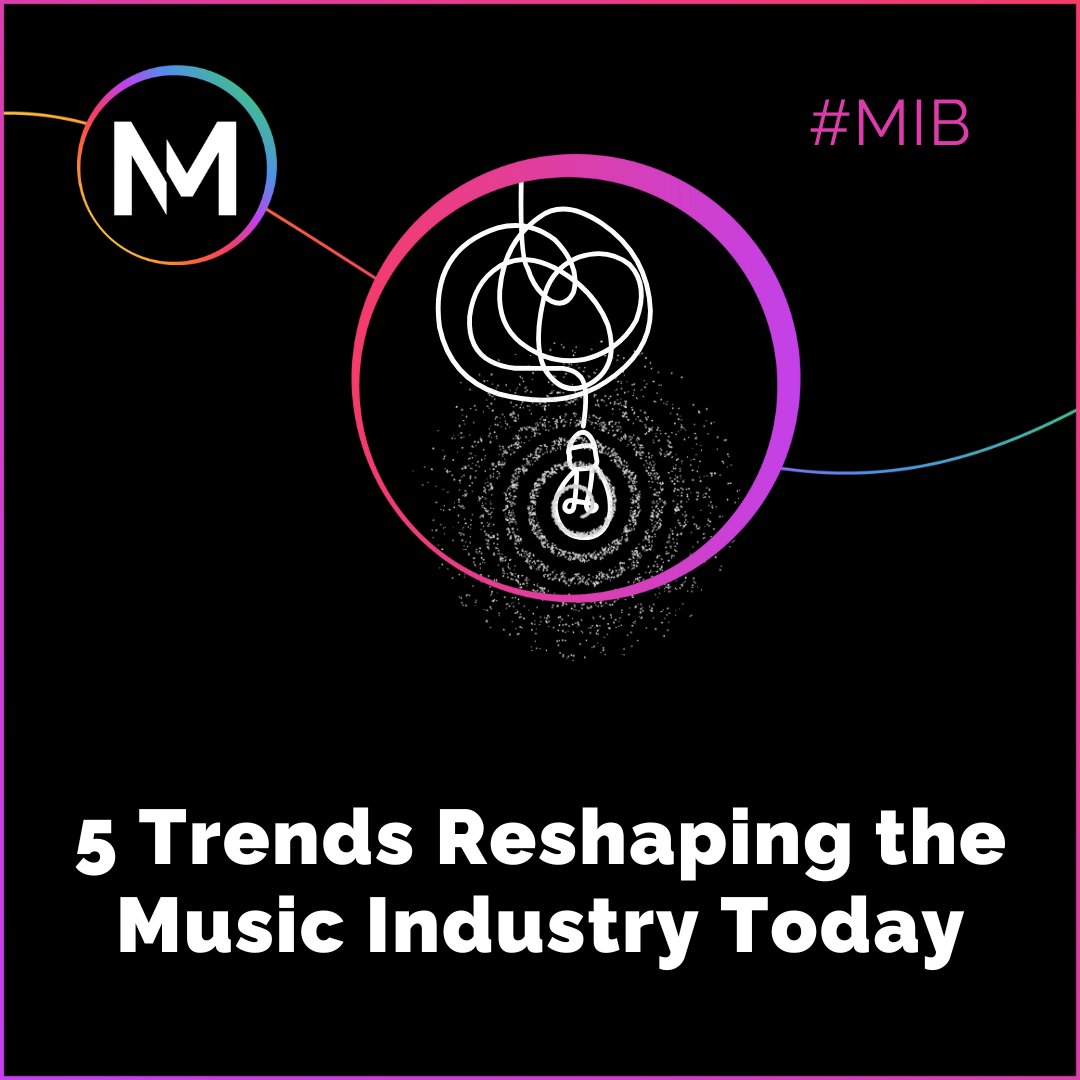 projectNEWM's tweet image. The music industry is going through another round of major shifts, and it’s getting harder to keep track of what matters. 

In this week’s #MusicIndustry Breakdown, we’re looking at 5 of the biggest trends reshaping the landscape, and what they mean for artists &amp;amp; fans 🧵↓