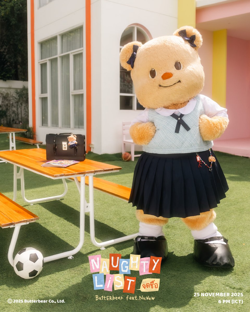 เฉลย Surprise ในที่สุด!🎉วันที่ 23 นี้เรามีนัดดู Teaser กันนะคะ🤭💓!! และ วันที่ 25 จะมี MV เพลงใหม่ของน้องชื่อว่า ‘จดชื่อ (Naughty List)’ จาก “น้องเนย @Butterbear.th และ พี่นุนิว <a href="/CwrNew/">NuNew</a> ได้เลยยย จะบอกว่าน้องเนยตั้งใจฉุดๆ  📝💞✨ 

Surprise reveal, finally! 🎉
On the 23rd, we