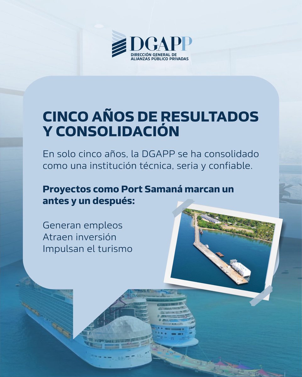 DGAPPRD's tweet image. Las APP se consolidan como una vía segura para atraer inversión, generar empleo y ejecutar proyectos de alto impacto. La #DGAPP continúa fortaleciendo capacidades, transparencia y confianza para impulsar el desarrollo sostenible del país.
