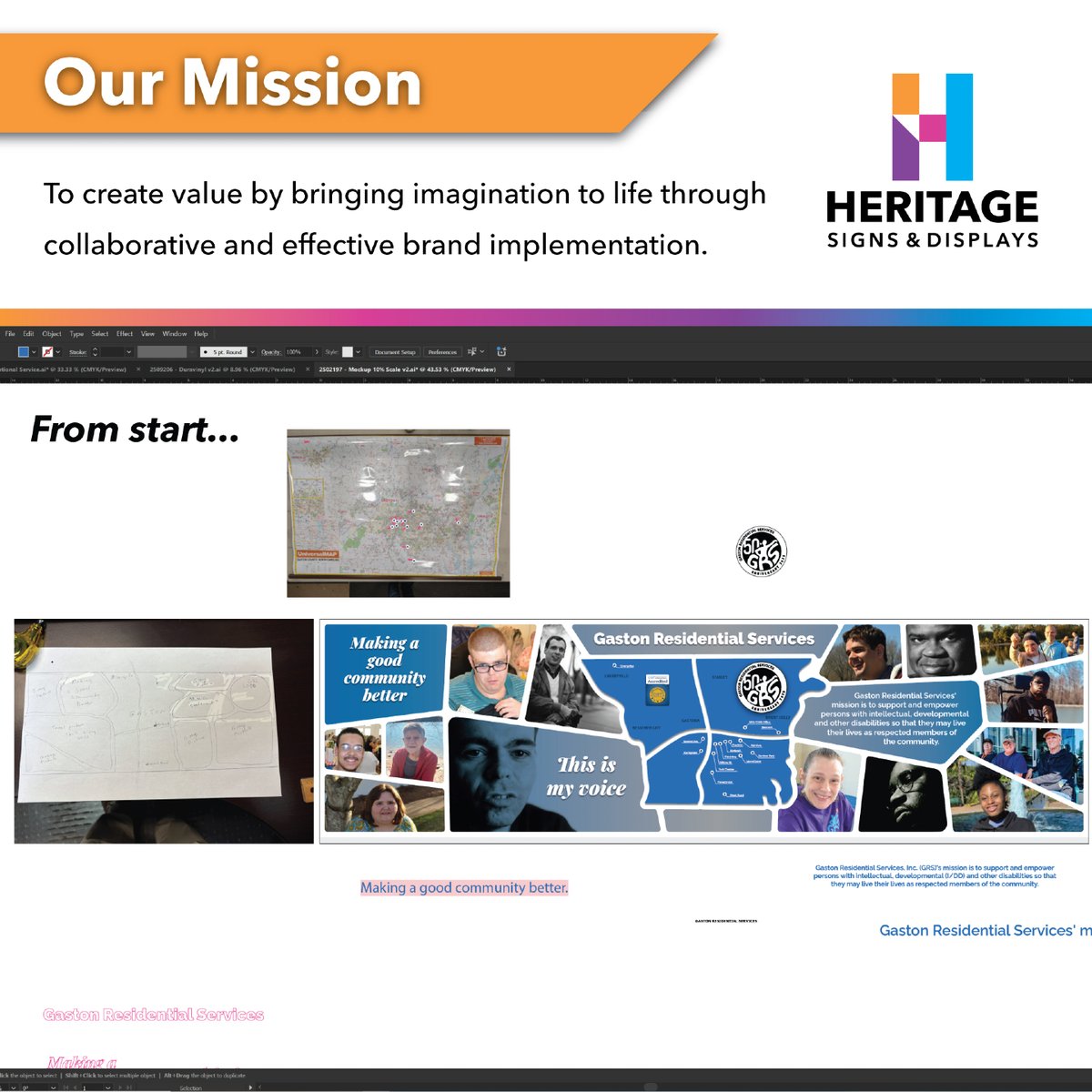 heritage_signs's tweet image. Our mission is part of every project, from design on screen to a finished environment people experience every day.

Learn more about our mission and core values: heritagecustomsigns.com/core-values.php

#OurMission #CoreValues #MissionDriven