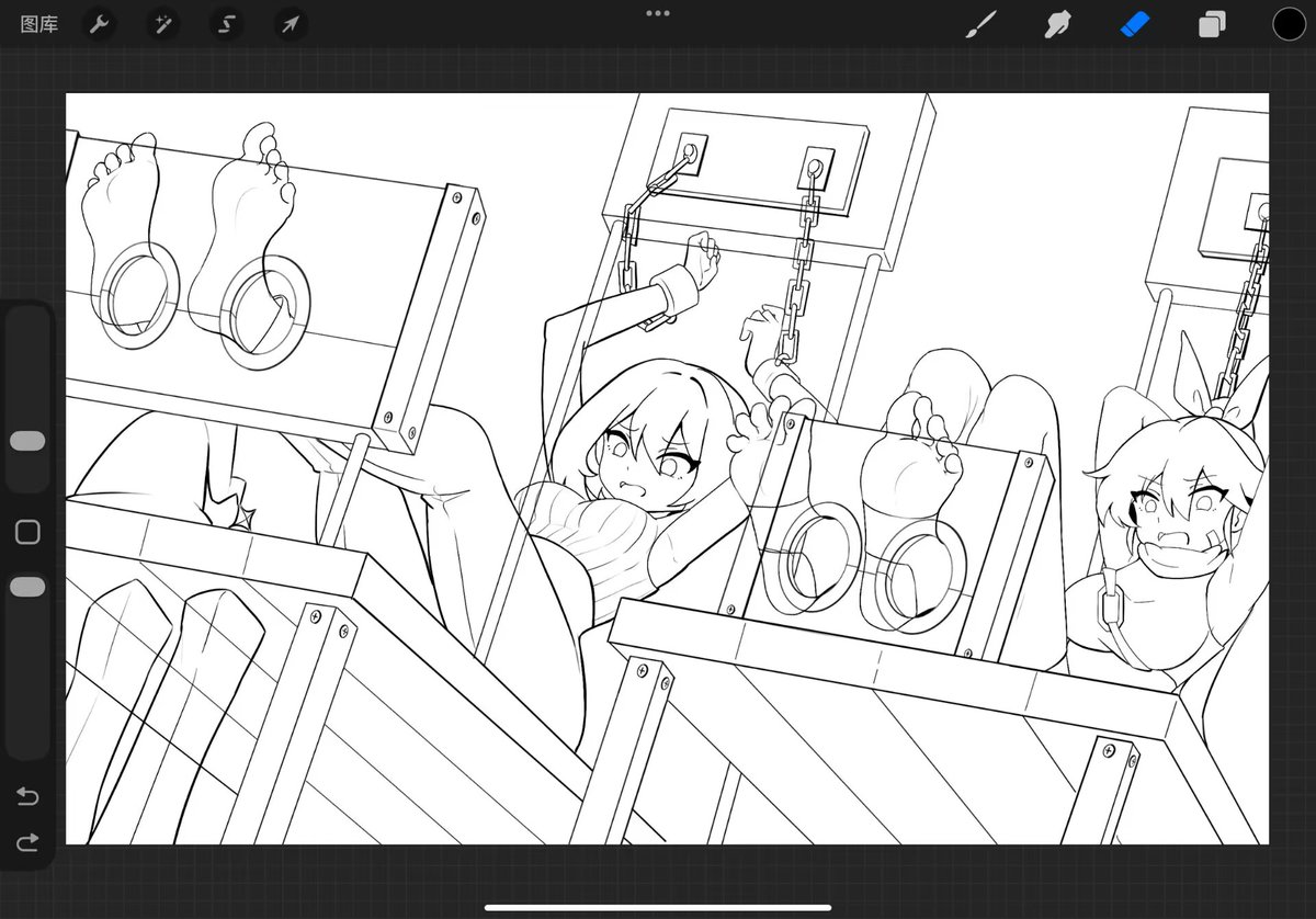 最近感觉快升级了！这张画的有点爽了。卡了好久的瓶颈www