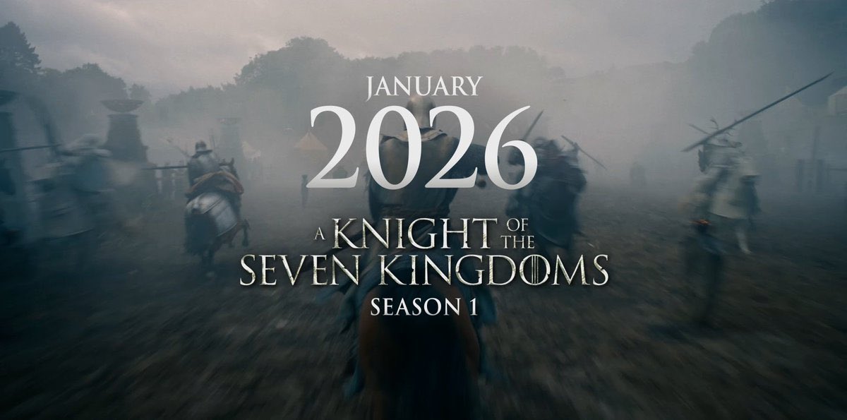 westerosies's tweet image. Yearly release schedule for both #GameOfThrones spinoff series:

• A Knight of the Seven Kingdoms Season 1: 2026
• House of the Dragon Season 3: 2026
• A Knight of the Seven Kingdoms Season 2: 2027
• House of the Dragon Season 4: 2028
