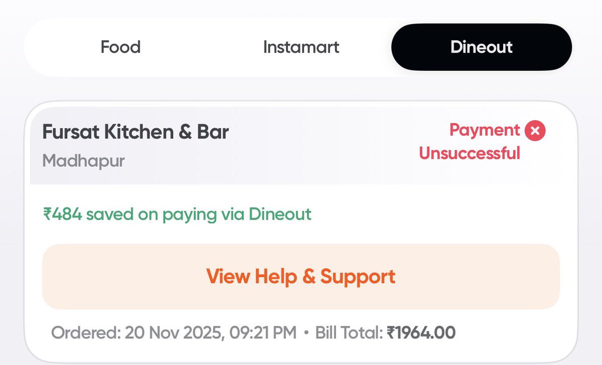 Rajatison's tweet photo. @Swiggy what kind of customer care is this. https://t.co/WUYejNda0P