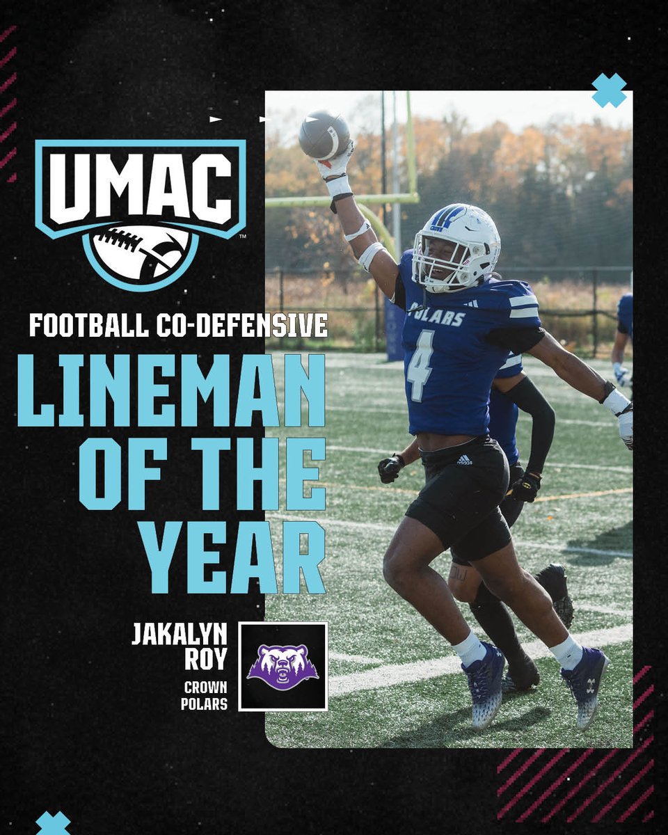 <a href="/CrownCollegeFB/">Crown College Football</a> <a href="/CrownPolars/">Crown College Polars</a> <a href="/WC_BlueJays/">WestminsterAthletics</a> <a href="/WESTMOFB/">Westminster College Football</a> <a href="/GUPanthers/">Greenville University Athletics</a> <a href="/EMAPFootball/">Greenville University Football</a> Co-Defensive Lineman of the Year: Jakalyn Roy, Crown