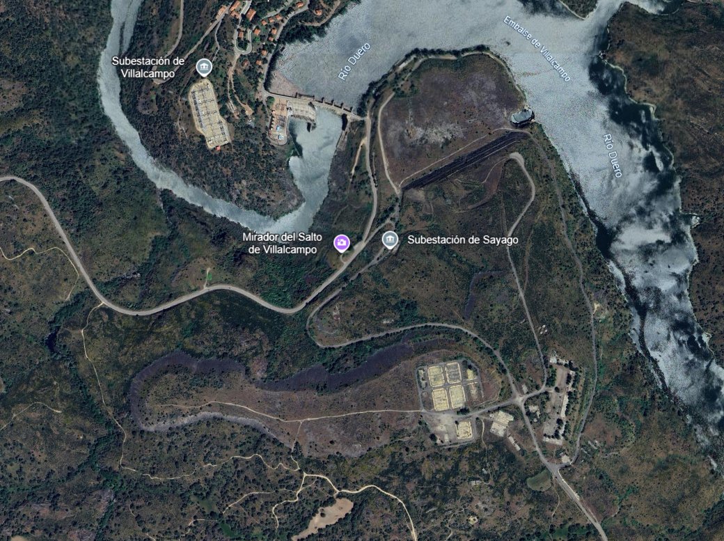 paco_8632's tweet photo. ¿Existen imágenes de la construcción de la central nuclear de Sayago? No encuentro nada más que el aspecto actual y una imagen satélite borrosa en google earth. https://t.co/k4HzZpatki