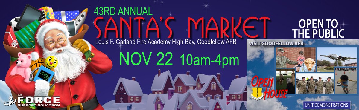 TOMORROW 📅 is the day! 🎉
This event is completely free and open to the public!  Mark your calendar—you won’t want to miss it! 🗓️ gogoodfellow.com/santas-market/