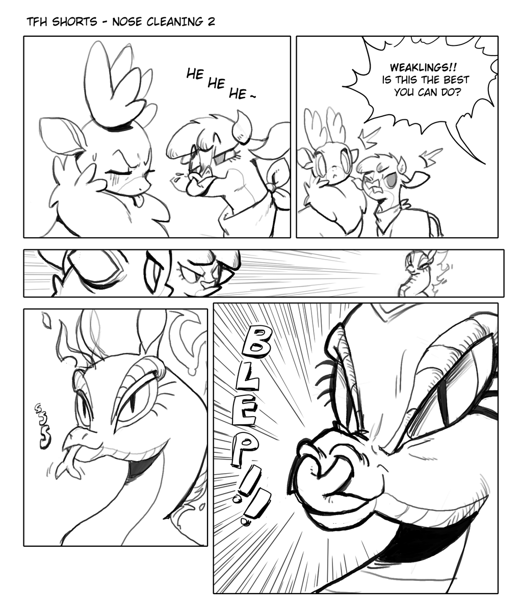 TFH Shorts - Nose Cleaning 2
It seems Tianhuo likes a challenge

#TFHShorts #TFH #Comic
