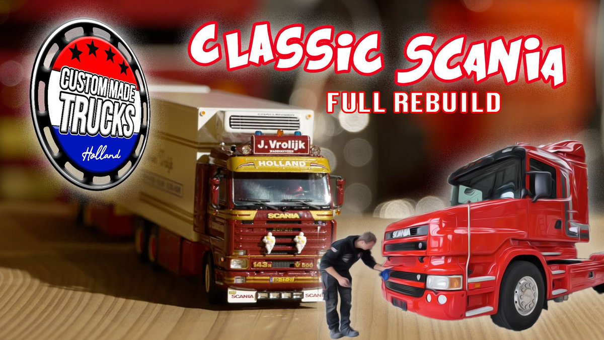 En daar is weer een nieuwe aflevering van Custom Made Trucks:
Classic Scania REBUILD 
youtu.be/rBtfF2qDxBI?si… via <a href="/YouTube/">YouTube</a>
