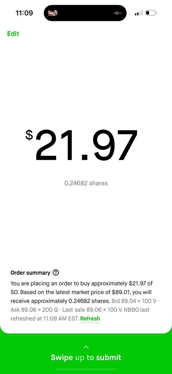 WhatItDoAve's tweet image. Just purchased more $SO using my $HOOD cash back