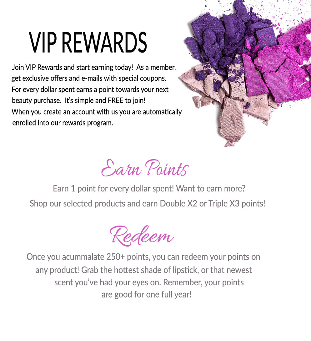 WeMakeBeauty_'s tweet image. Did you know that every dollar you spend allows you to earn points? Once you collect 250 points, you can easily redeem them for any product of your choice!                                                      

Details here: bit.ly/2nZl0wk