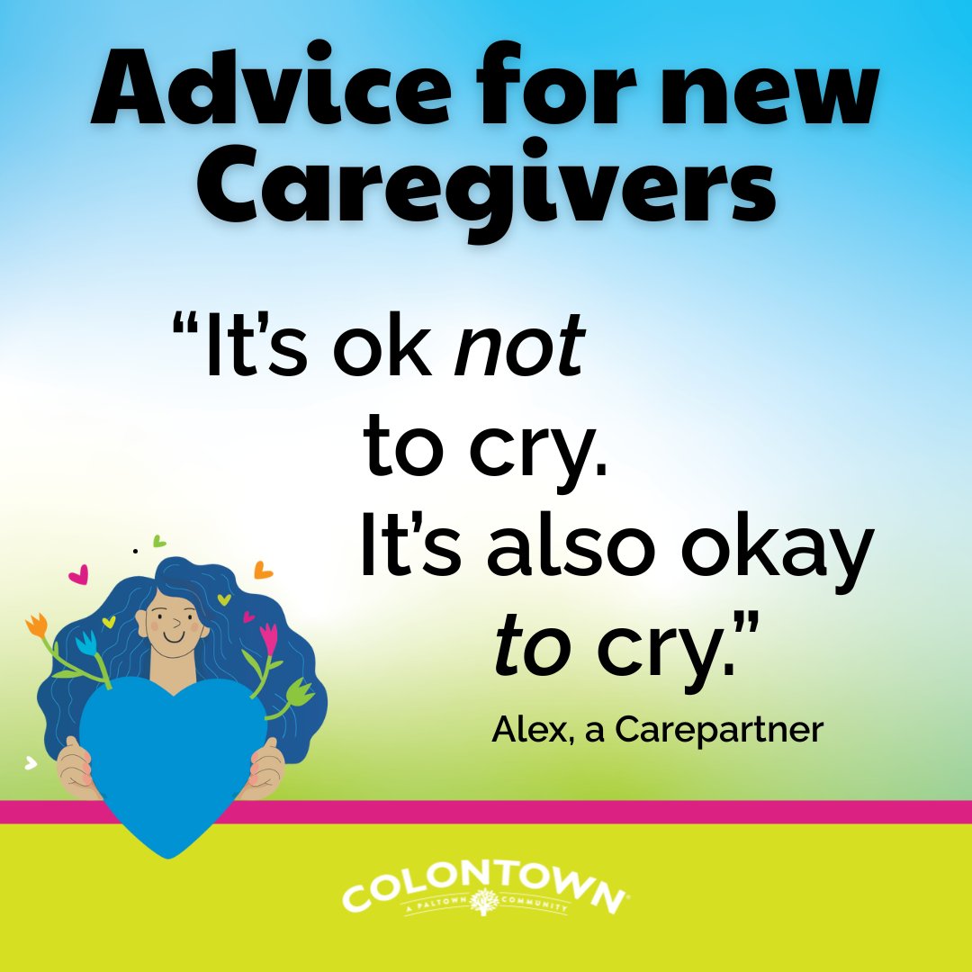 “During severe anxiety moments, focus on one thing: breathe,” says Alex. 💙 We celebrate every caregiver doing the hard work of showing up through fear, uncertainty, and exhaustion. Remember to breathe and to give yourself the same care you give others.