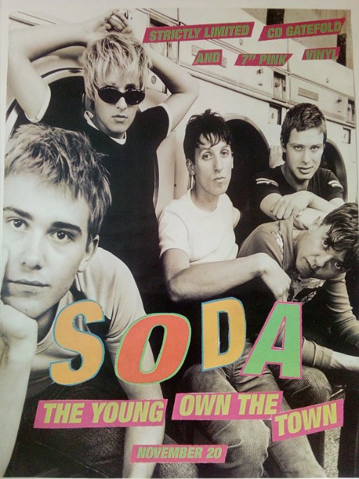 Sodabritpopband's tweet photo. Happy 30th Birthday .
Released on the 20th November 1995 our Debut single hit the Dizzy heights of No 8 in the UK Independent charts and was single of the week in the Melody maker reviewed by @everetttrue Photo by @Therealpatpope 
Great Times !

#ukbands #hullbands #britpopbands https://t.co/Hta5GbRz9c