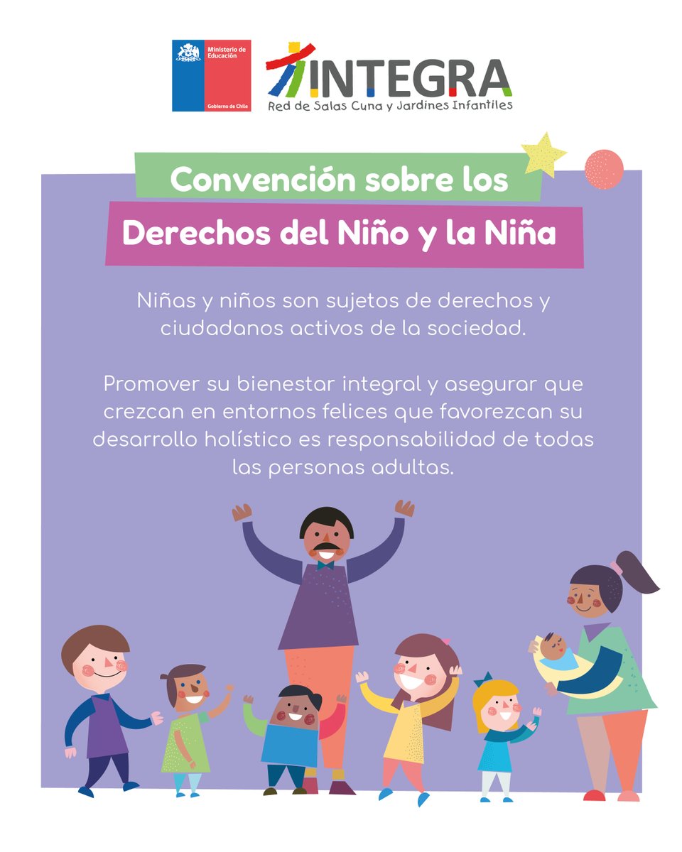 F_integra's tweet photo. 👧🏽🧒🏻 Desde Fundación Integra, reafirmamos nuestro compromiso con una educación parvularia pública, gratuita y de calidad, que sitúe en el centro el bienestar integral y la felicidad de la niñez.✨💚 https://t.co/FHSsq9bDqR