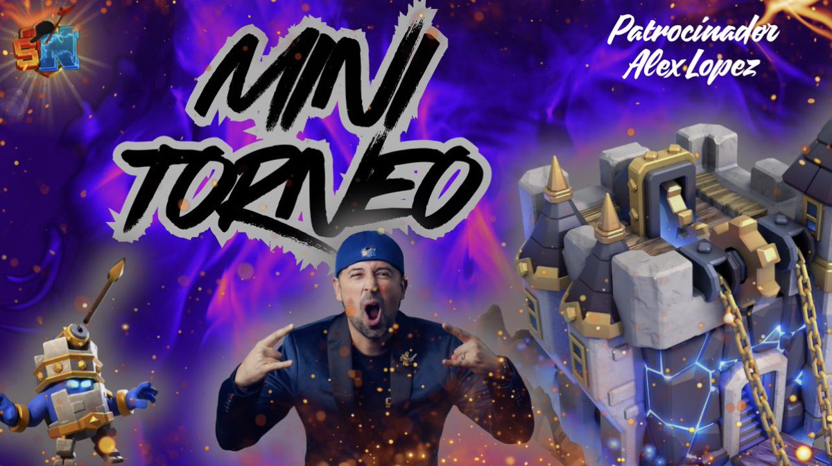 shioNwu's tweet image. 🔥¡Esto ya no se detiene!🔥

Mini Torneo Th18 
🏆$20 Dólares 1er Lugar.
🎁Pases de Oro al chat.
🗓️Jueves 20/Nov 8pm México.

Nota: para entrar solo tienes que mandar solicitud al clan que mostraré al inicio del directo en pantalla. 
Activa notificación aquí…