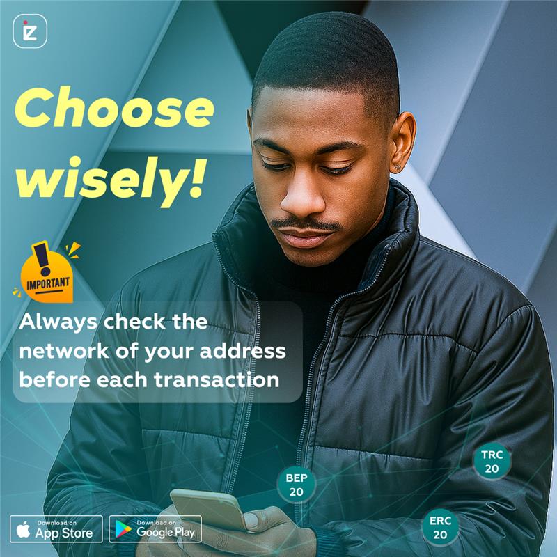IzichangeEn's tweet image. Want to send crypto?

🚨 Check the network before you hit “confirm”!
Otherwise, get ready to say goodbye to your funds 😱

#CryptoSecurity #NetworkError #Crypto