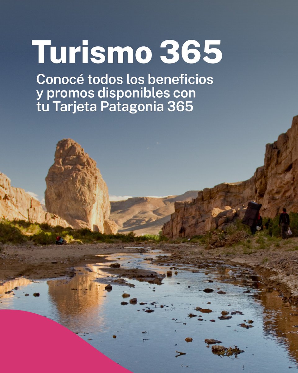 Ministerio de Turismo y Áreas Protegidas Chubut tweet media