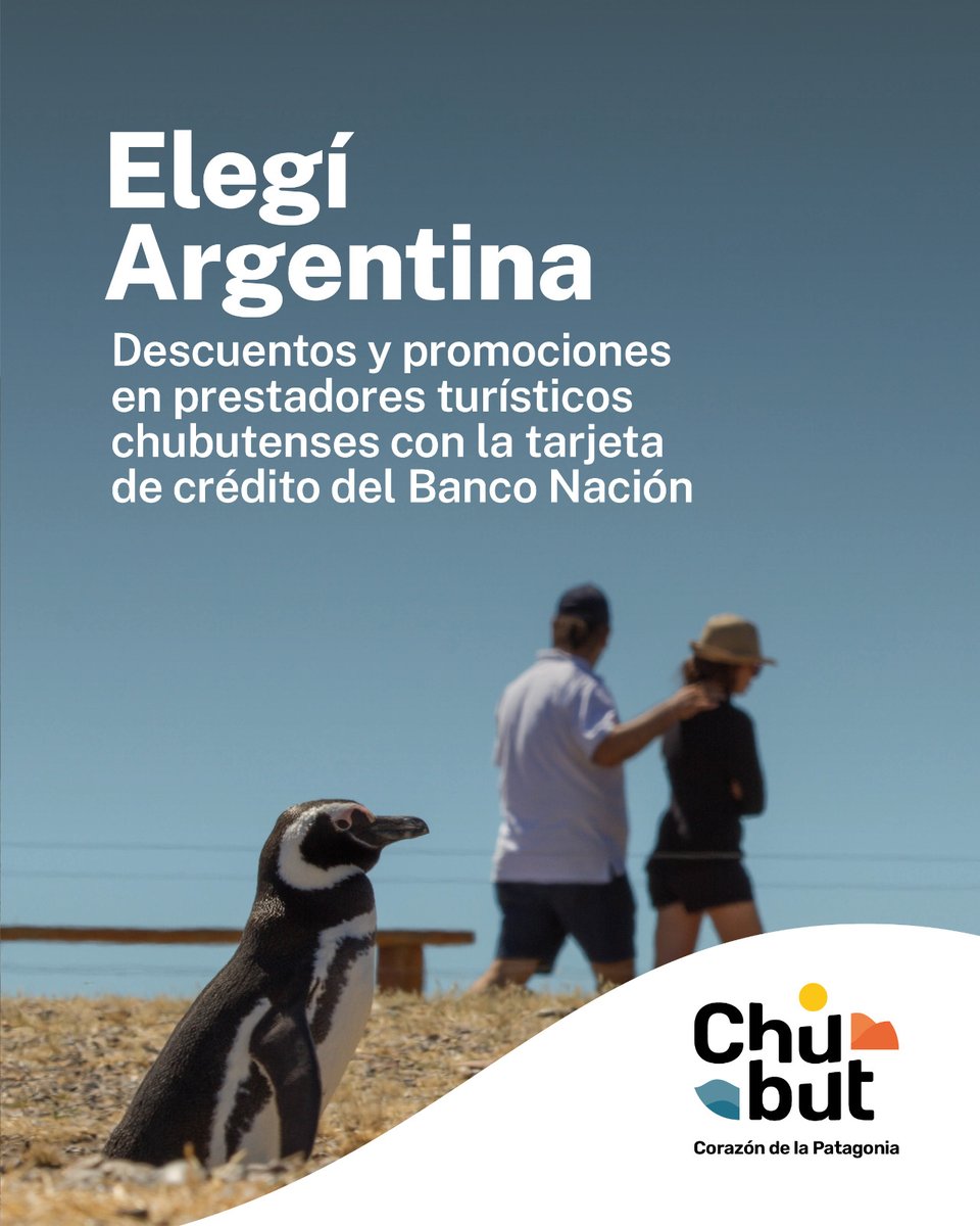 Ministerio de Turismo y Áreas Protegidas Chubut tweet media