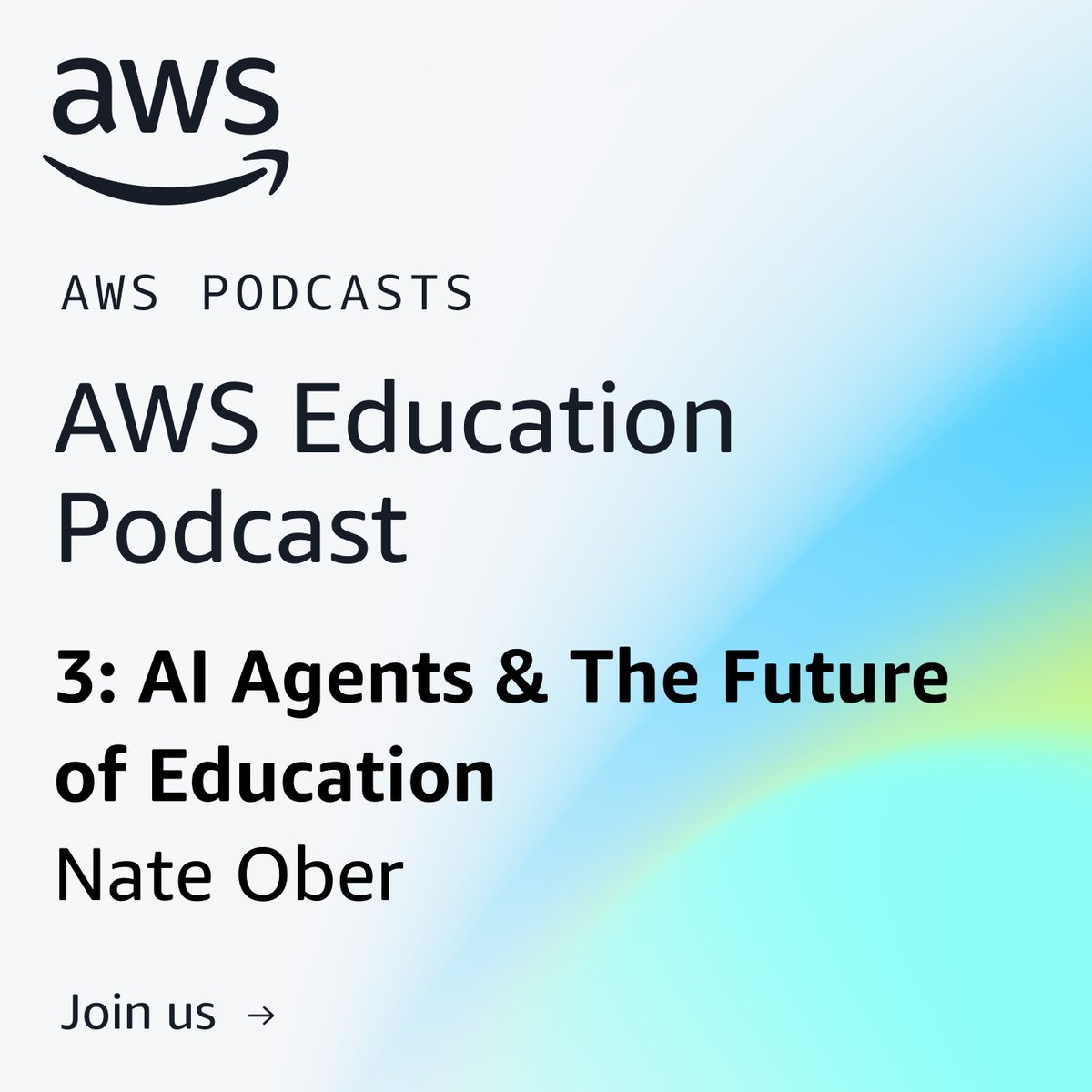 AWS_Edu's tweet image. 🎙️ Available to stream now: AI Agents Transforming Education.

Join host Bret Pontillo &amp;amp; AWS AI Strategist Nate Ober for an essential discussion on how AI agents are reshaping the educational landscape.

Key Insights:

🤖 Evolution of AI agents: From automation to intelligent…