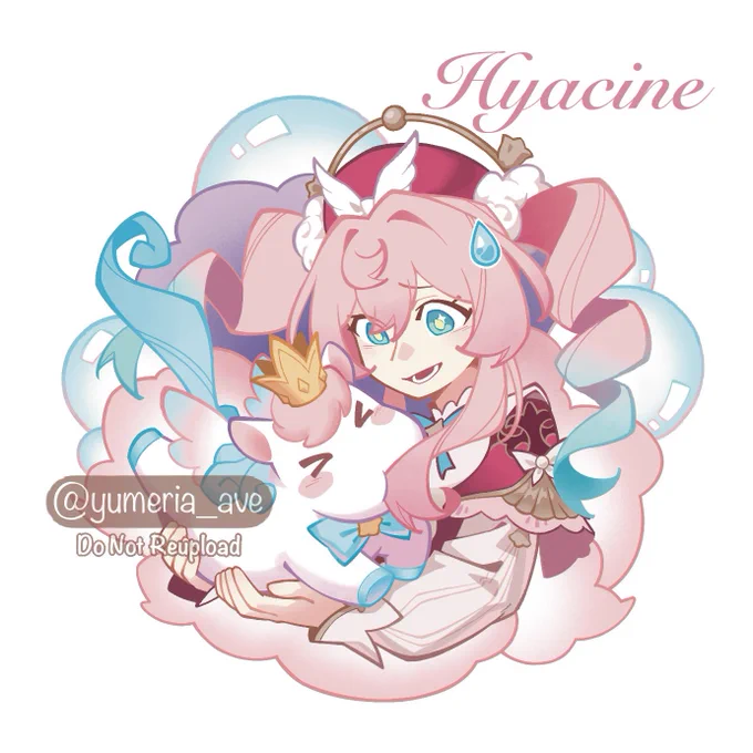Got these done for #Hyacine and #Anaxa