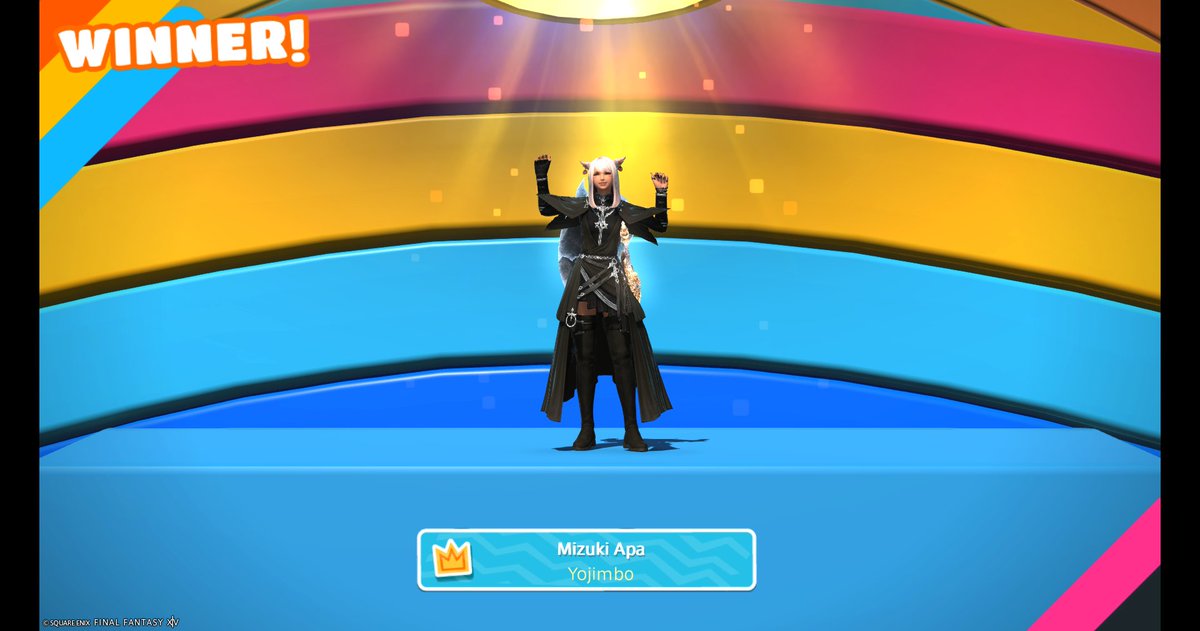 深夜の人数少ないフォールガイズコラボ、優勝しやすい。
とはいえみずきさんに優勝奪われたのはほんま