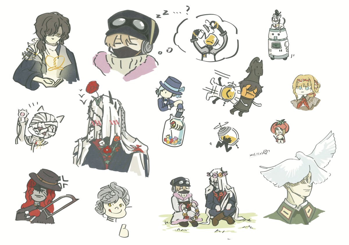 #ALongLongWay #Reverse1999 

doodles