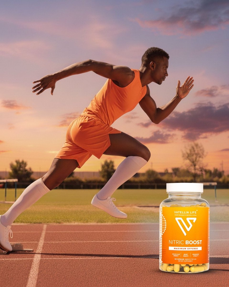 vatellialife's tweet image. Every stride starts with flow. 

Nitric Boost supports healthy circulation, oxygen delivery, and endurance—so you can move stronger, longer.

Check out Nitric Boost: bit.ly/4n2AF62

#VatelliaLife #NitricBoost #CirculationSupport #PerformanceDrivenLiving #EnduranceFuel