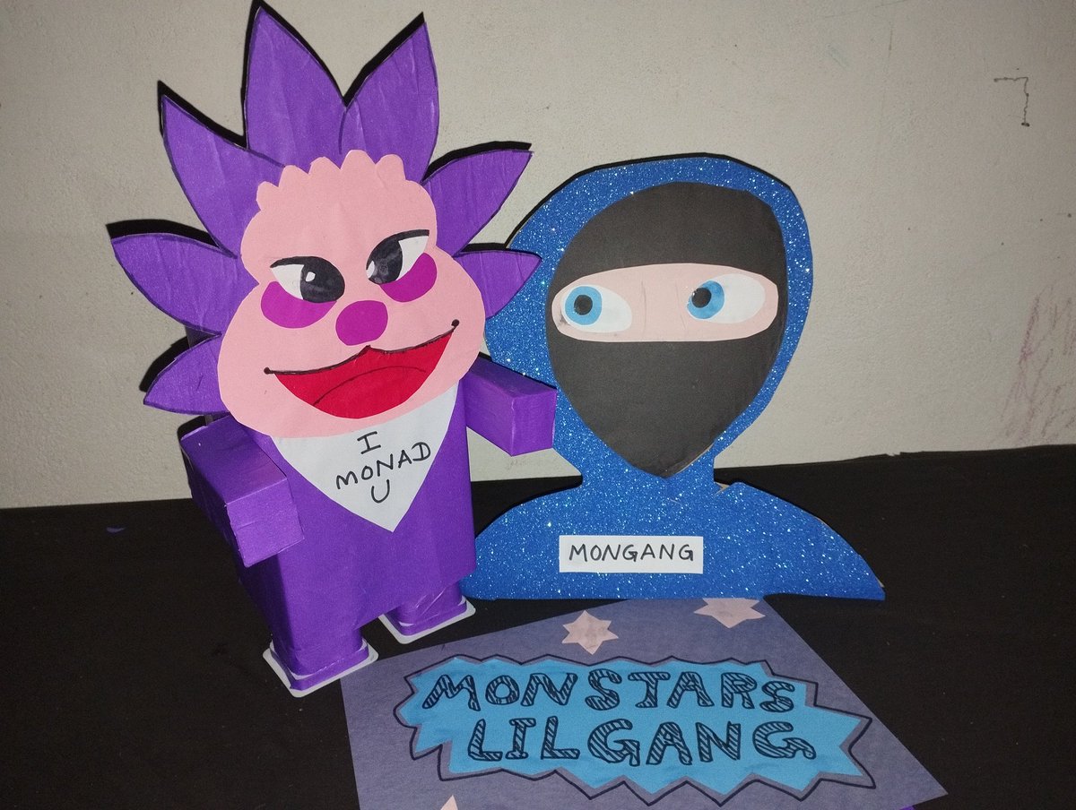 donpeter3's tweet photo. Here is my entry for the @mongang_xyz  X  @Lilstarrrs art contest, really happy to take part in this 🤝

with @monad mainnet only 4 days away, the lilstars + mongang vibes are insane 🔥

i made a paper craft for this event myself. hope you like it 🟣✨

LFG 🚀💫

@emil_pepil @klarico10 @0xtequilaa @DayoKeem @afonso003_ @HillaryBae007 @monad