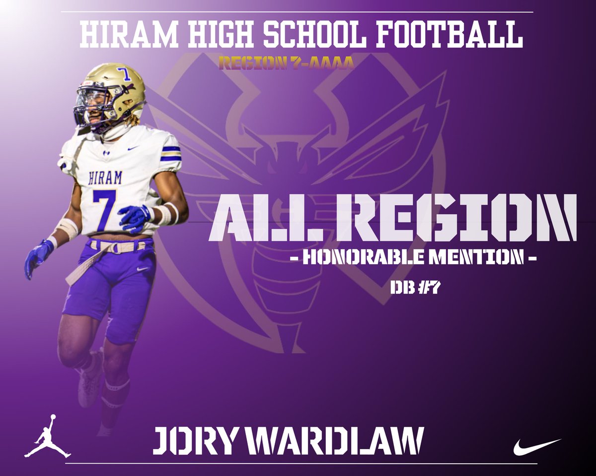 Some Hornets being honored this post-season. First our all region Honorable Mentions. 

Jory Wardlaw