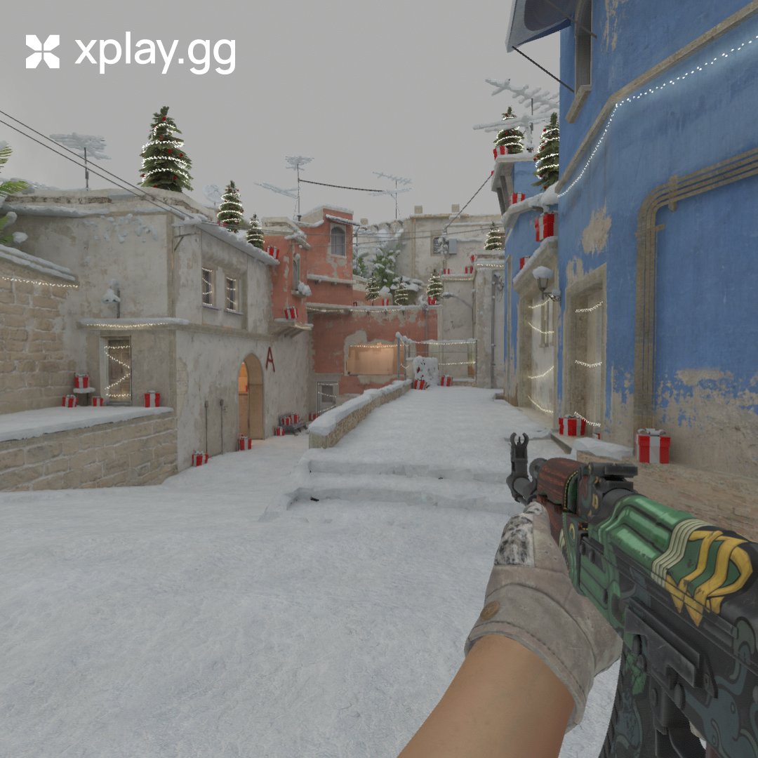 xplay_gg's tweet photo. You asked for it — we made it happen! 🎉

Christmas Dust2, Mirage and Nuke are now available on 5x5 mode!

Jump into: https://t.co/sa127oldFA https://t.co/U0aNFNIbaI