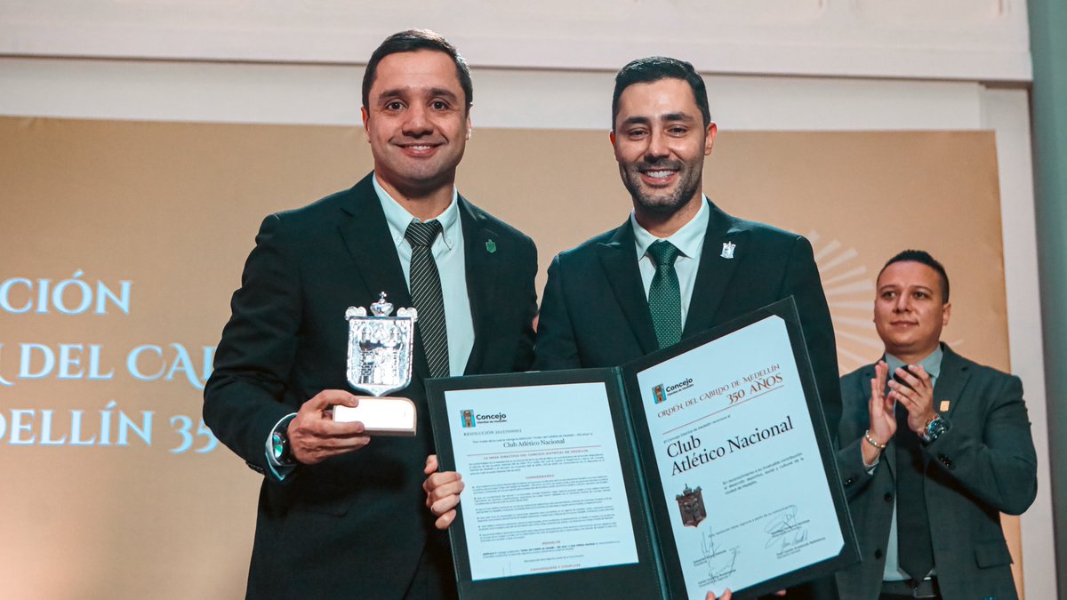 Recibimos un reconocimiento de parte del Concejo de Medellín, por nuestro aporte a la construcción de ciudad desde el servicio público 👏

Es un orgullo aportar a la transformación social y el progreso Medellín 💚