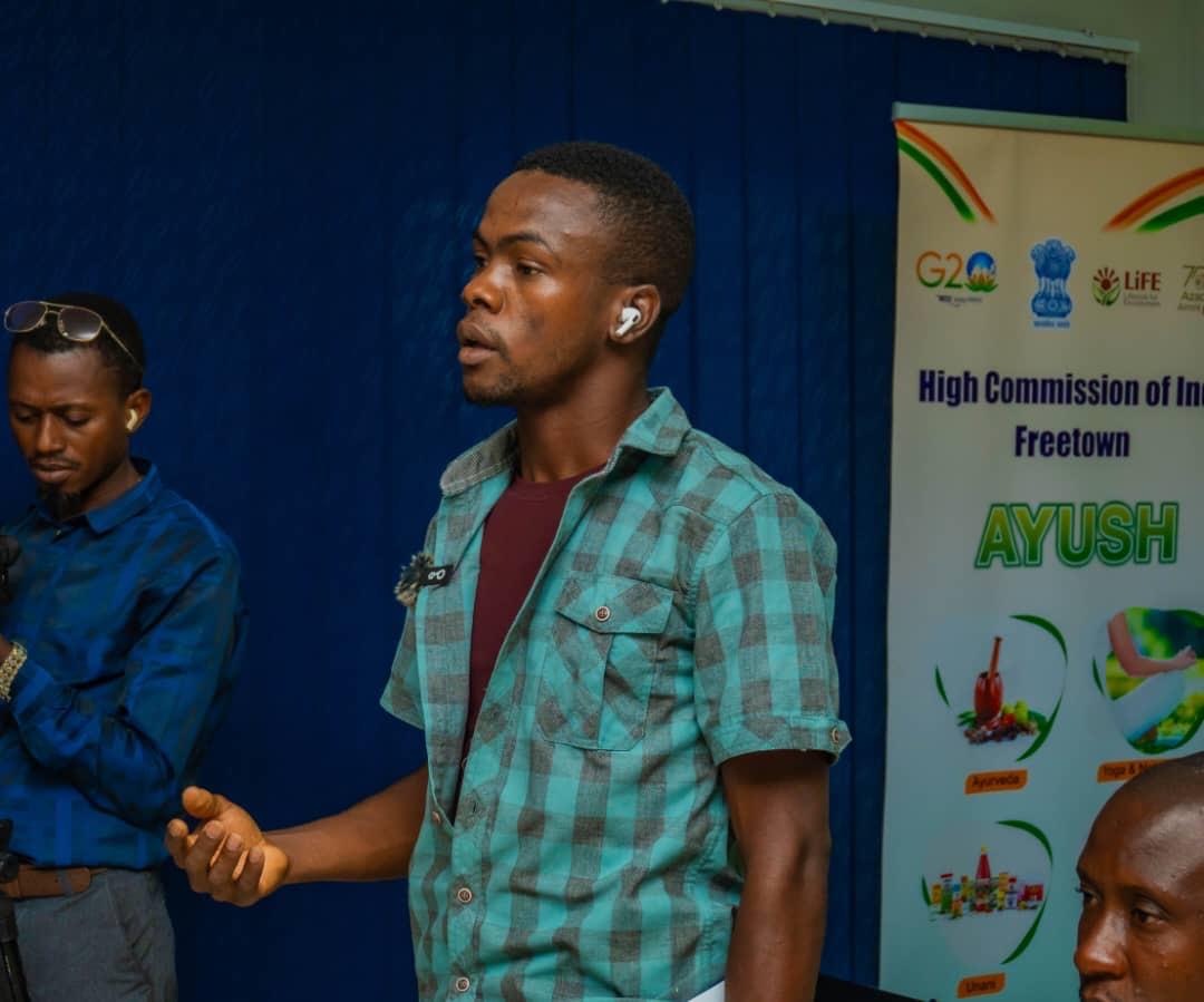 FreetownHci's tweet image. The High Commissioner briefed media on the upcoming  digital exhibition “Human Cost of Terrorism”, scheduled at Freetown City Council 21–23 Nov 2025. The exhibition underscores the human suffering caused by terror and the urgency of collective global resolve.
#OperationSindoor