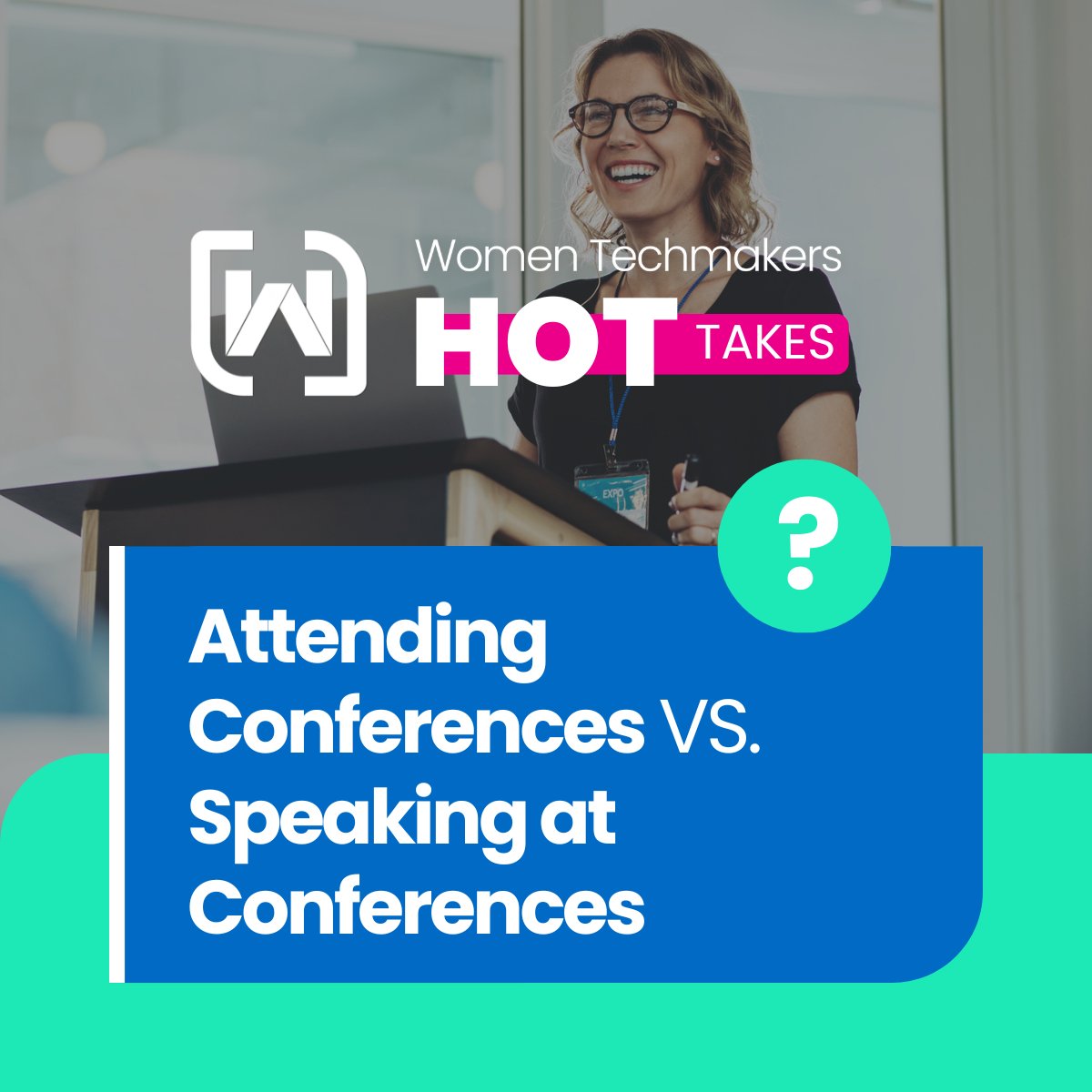 WomenTechmakers's tweet image. Which do you prefer? Has your take changed over the course of your career?

Sound off in the comments - we want to hear from you whether you&apos;re just starting out or you&apos;re a sought-after speaker!

#WomenTechmakers #WTM #Technovation #WomenInTech