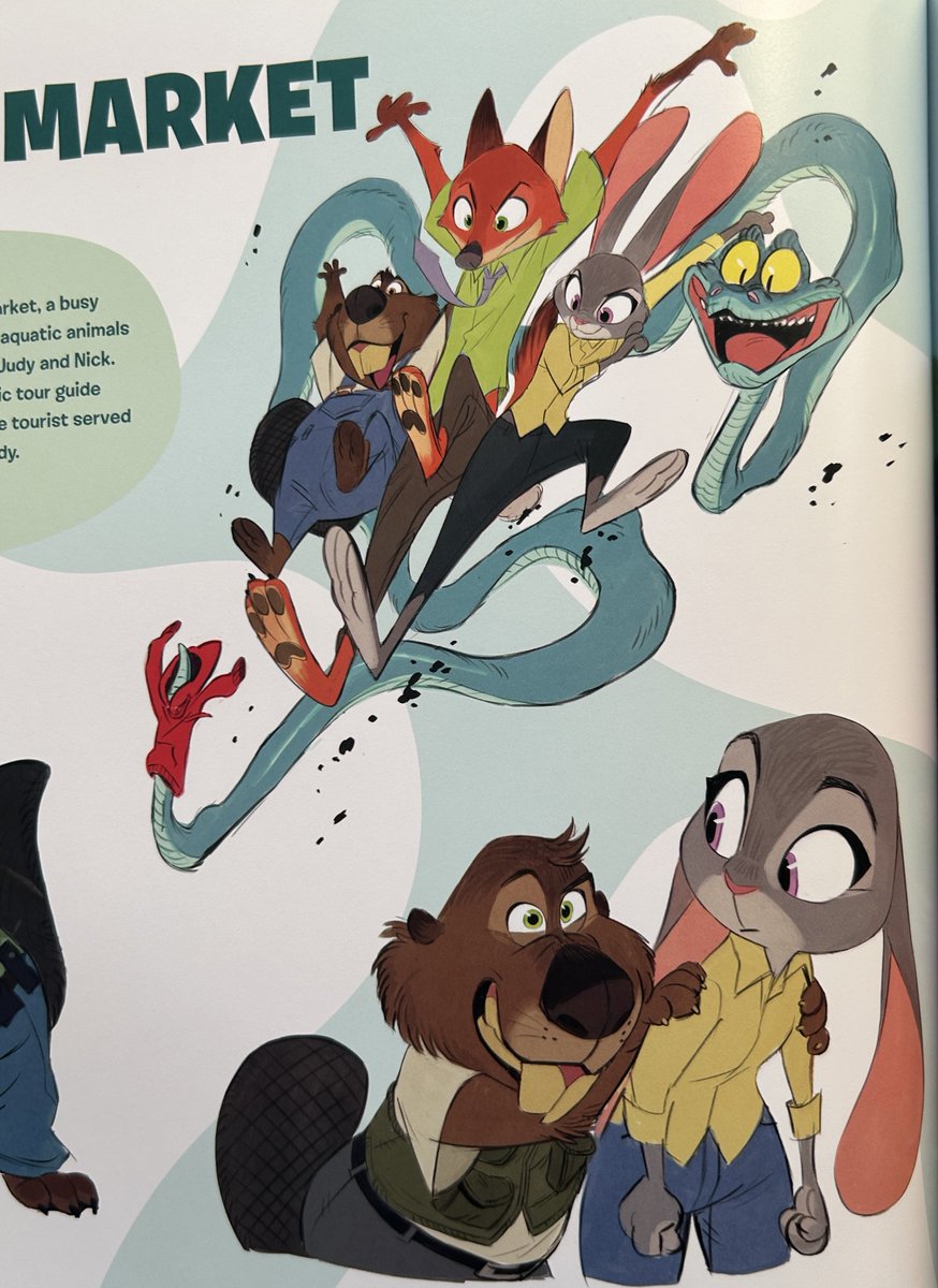 painperdues's tweet photo. Zootopia 2 artbook (no spoilers) https://t.co/aiPUvhwVqm