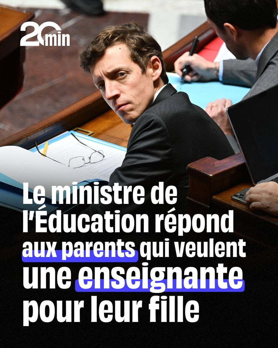 🔴 « L’école, ce n’est pas le supermarché »
➡️ 20min.fr/8fV