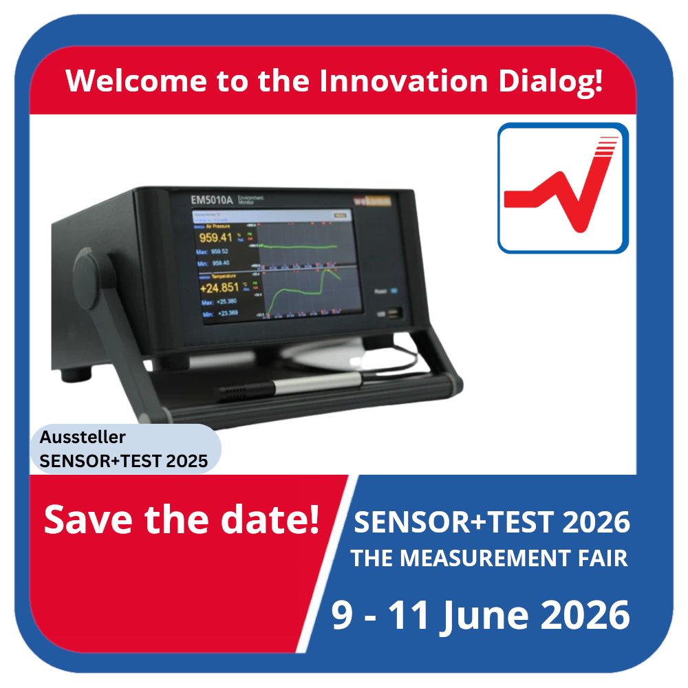 sensorplustest's tweet image. 🚀 Innovation highlight at @sensorplustest 2025!
EvoMestec GmbH showcased the new EM5010A from wekomm – an intelligent environmental monitor that captures virtually all lab-relevant parameters with long-term precision.
🔍Read more: sensor-test.de/perma/product-…