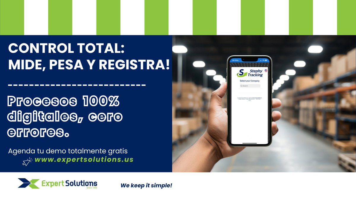 StephyTracking's tweet image. 🔍 Control total en tu almacén: ¡Mide, pesa y registra sin errores!

Con Stephy Tracking® digitalizas por completo el proceso de recepción.
📦 Escaneo + peso + registro… todo en un solo paso.
💡 Cero papel, cero errores, 100% eficiencia.

✨ Solicita tu demo gratuita hoy mismo…