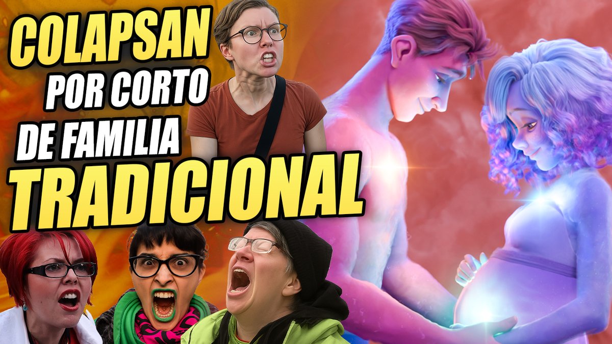 Pammego's tweet image. #Progres COLAPSAN por corto de #Disney #Versa que promueve la #FAMILIA y VALORES TRADICIONALES!
youtube.com/watch?v=14_tP0…