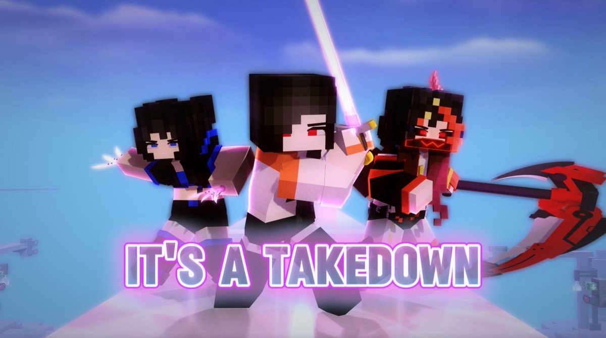 MaikoRayx11724's tweet photo. @azhaan_arts 
@SFKCOMMUNIST 

How it’s Done &amp; Takedown poses
#Minecraft #KPOPDEMONHUNTERS https://t.co/TKI72t4IHj