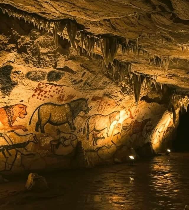 KraantiKumar's tweet image. भारत का इतिहास वैदिक सभ्यता से शुरू नही होता है. अब इससे बाहर निकलने का समय आ चुका है.

भारत के प्राचीनतम इतिहास को जानना है तो इसके लिए मध्यप्रदेश के रायसेन जिले में भीमबेटका पहाड़ियों में जाना होगा.

भीमबेटका प्राचीन भारतीय मनुष्यों का आवासीय परिसर है जहां झरने, नाले, मछली, फल…