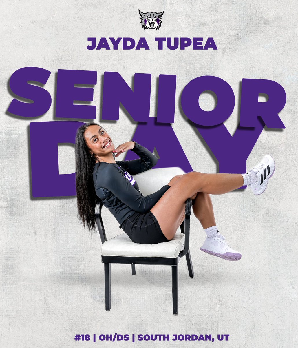 weberstatevb's tweet image. ✨ Senior Spotlight ✨

Jayda is a senior from South Jordan, Utah, and has been a member of the Wildcat volleyball program since 2022.

As a Wildcat, Jayda has played in 395 sets, totaling 301 kills, 718 digs and 65 blocks!

Thank you, Jayda, for all you have done for Wildcat…