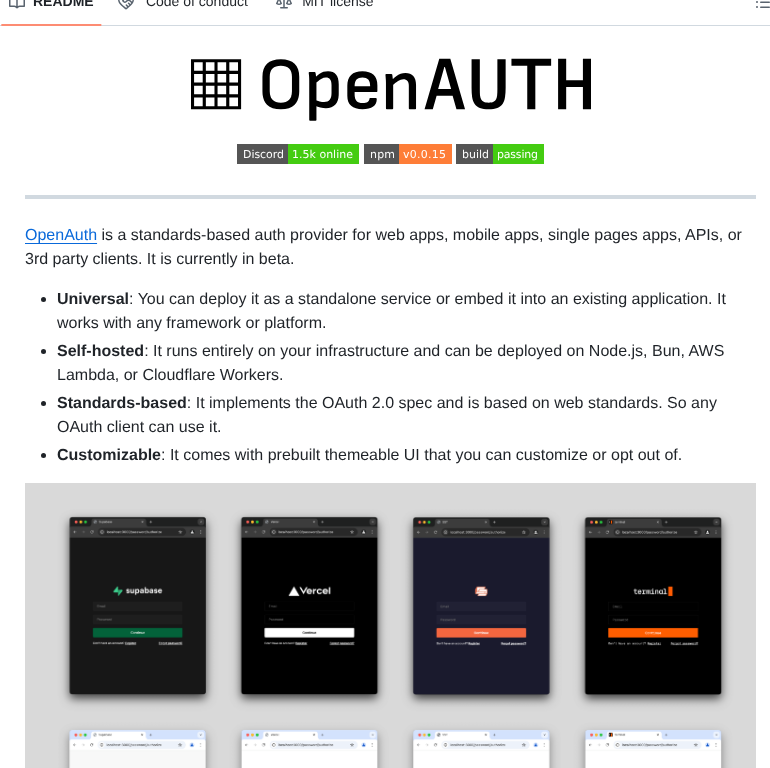 tom_doerr's tweet image. Self-hosted auth provider for web apps

github.com/sst/openauth/