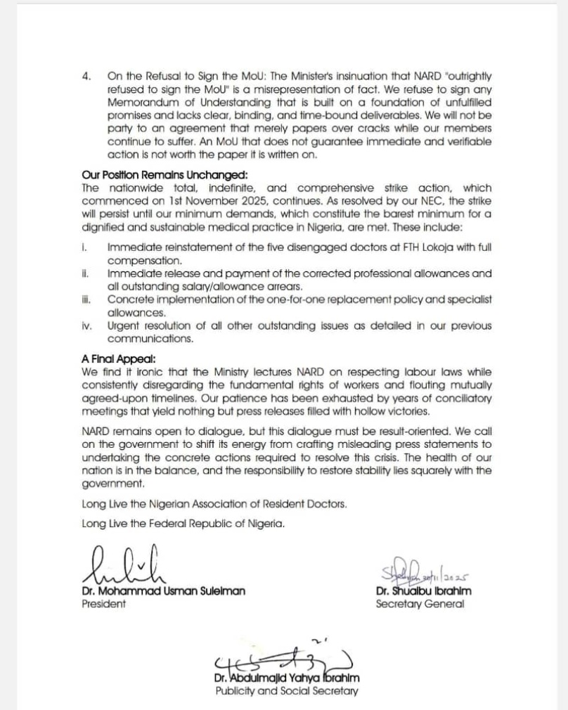 nard_nigeria's tweet image. PRESS REALEASE!!