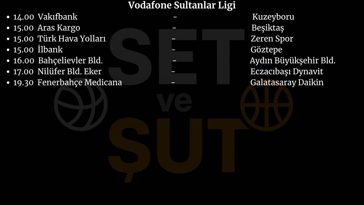 SetveSut's tweet photo. 20 Kasım 2025 Perşembe Günün Maçları https://t.co/6cOQNyCsaa